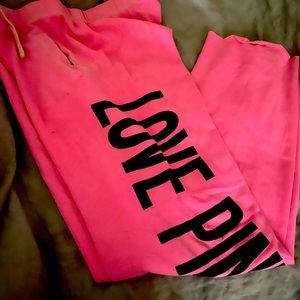 Victoria Secret Pink sweat pants